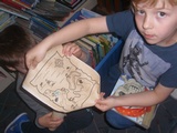dzieci znalazły „piracką mapę” 