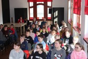 	dzieci z MZS nr 6 w Gorlicach uczestniczące w spotkaniu	
