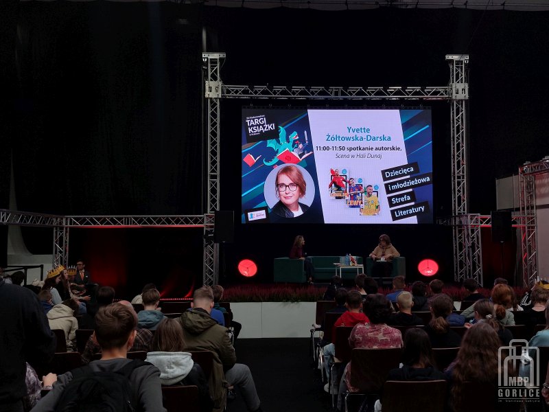 Biblioteka Gorlice, Targi Książki 2025 spotkanie autorskie podczas targów