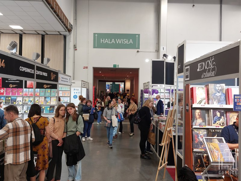 Biblioteka Gorlice, Targi Książki 2025 hala wystawiennicza