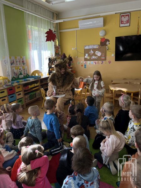Biblioteka Gorlice, Czytanie bajki o lwie