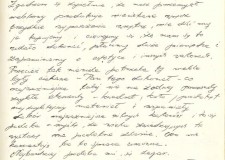 Powiększ zdjęcie Wpis pamiątkowy w kronice gorlickiej biblioteki z notatką o wystawie Tadeusza Łuczejki „Nowoczesne mieszkanie”