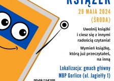 Powiększ zdjęcie Plakat - 21. Ogólnopolskie Święto Wolnych Książek z MBP Gorlice