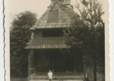Powiększ zdjęcie Kaplica na Górze Jawor; Wysowa ok. 1955 roku