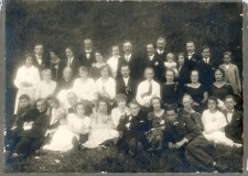 Powiększ zdjęcie Wesele Heleny i Wilhelma Woźniaków; 1924 rok