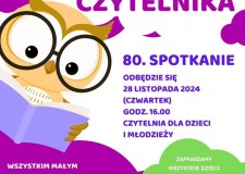 Przejdź do - 80. spotkanie Klubu Małego Czytelnika