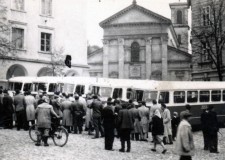Powiększ zdjęcie Pierwsze autobusy MZK w Gorlicach