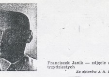 Powiększ zdjęcie Materiały archiwalne Gorlickiego Klubu Kolekcjonera dotyczące Franciszka Janika