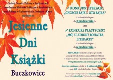 Przejdź do - Konkursy (plastyczny i literacki) organizowane w ramach Jesiennych Dni Książki Buczkowice 2017 