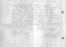 Powiększ zdjęcie Protokół z wizji lokalnej w Ochronce im. św. Wojciecha w Gorlicach sporządzony 15 kwietnia 1946 roku