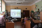 	Spotkanie dzieci z grzyboznawcą w ramach akcji wakacje w bibliotece	