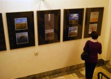 Powiększ zdjęcie „Muzyka w obrazach” — wystawa i koncert Tadeusza Łuczejki w MBP w Gorlicach; 19 listopada 2015