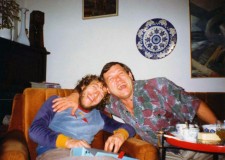 Powiększ zdjęcie Piotr Nowak z Janem Skrzekiem; Gorlice 1987 rok