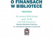 Przejdź do - „O finansach… w bibliotece” — piąte spotkanie