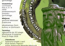 Powiększ zdjęcie Plakat XXVII Powiatowego Konkursu Czytelniczego