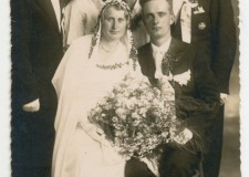 Powiększ zdjęcie Zdjęcie ślubne Apolonii Klimek i Władysława Muchy — rodziców Antoniego Muchy