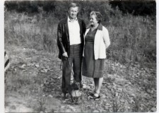 Powiększ zdjęcie Zbigniew i Wanda Papużyńscy w 1986 roku