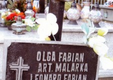Powiększ zdjęcie 4. Nagrobek Olgi Fabian i jej brata na gorlickim cmentarzu